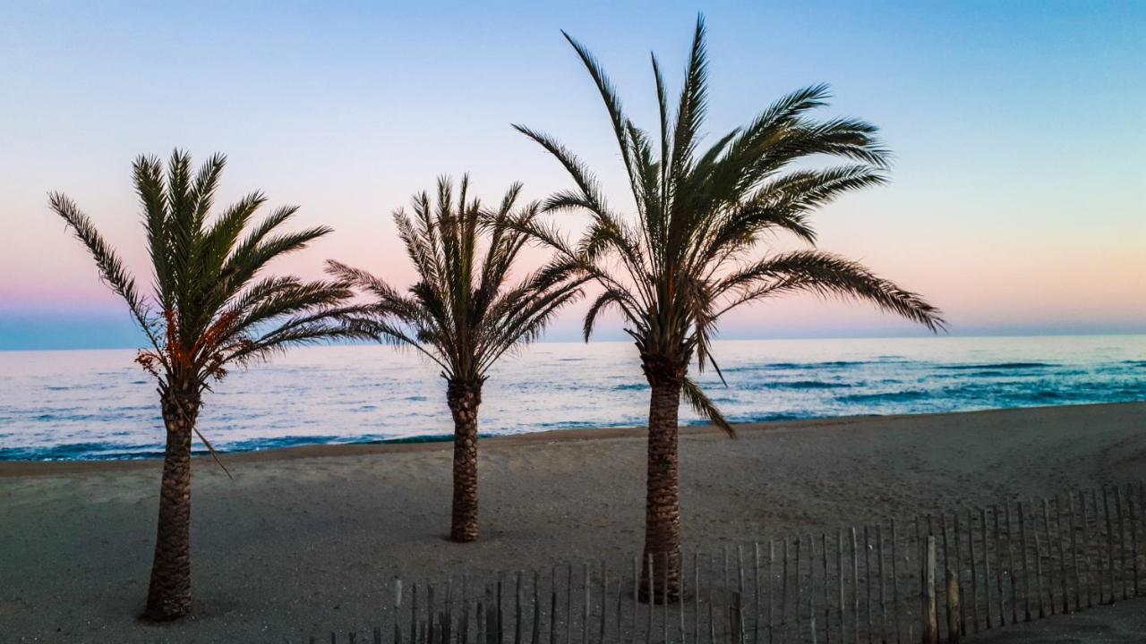 Appart Mezzanine Vue Mer Et Plage, Parking Wifi Tv Le Barcares Exterior photo